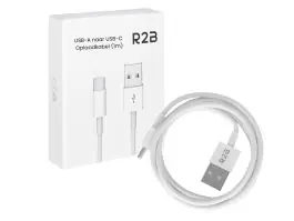 R2B USB-A naar USB-C Kabel - 1 meter