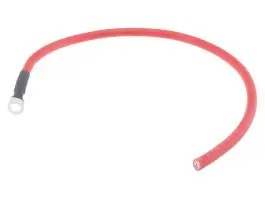 BBA 16 mm 50 cm accukabel - Red