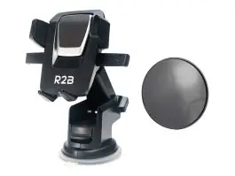 R2B zuignap telefoonhouder met dashboard pad