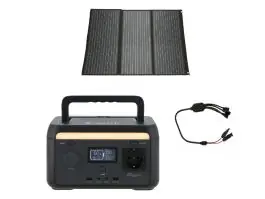 Mestic MPS-300 powerstation met 100 Watt zonnepaneel