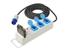 ProPlus 3 x 2,5mm2 tent stekkerdoos met MCCB en ALS - 20 meter