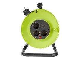 Nedis PECCR25UFGN stroomhaspel - 25 meter