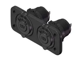 Allpa 12 Volt dubbel stopcontact