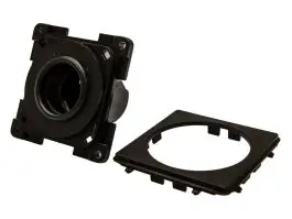 BBA 12 volt contactdoos - Black