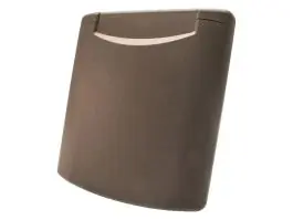 BBA contactdoos vervangingsdeksel - grey