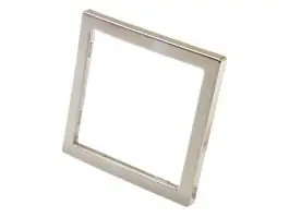 BBA 1-vak afdekraam - Chrome