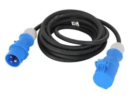 Schwabe 5 meter 2,5 mm2 CEE verlengkabel