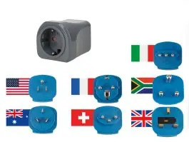 Brennenstuhl reisstekker set - geschikt voor 7 landen