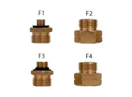 Obelink Europa - DIN aansluitnippelset