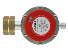 GOK 0,35-1,4 bar uni x 1/4"li gasdrukregelaar