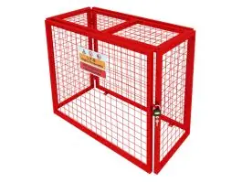 Monstershop opvouwbare gasflessen opslagkooi