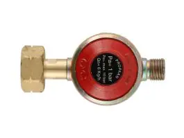 Gimeg 1 bar 3/8 inch links DIN gasdrukregelaar