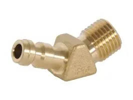 Obelink 1/4" links x snelkoppeling 45?? adapter