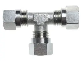 Gimeg staal T-stuk - 10 x 8 x 10 mm