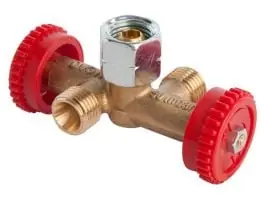 Bad?? 1/4 links 2-weg kraan