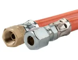 Bad?? 1/4" links x 8 mm gasslang - 1.5 meter