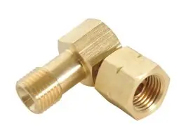 Obelink 1/4" links haakse koppeling