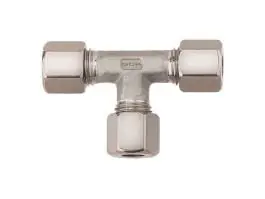 Gimeg staal T-stuk - 8 x 8 x 8 mm