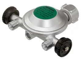 Bad?? Din Duo drukregelaar - 30 mbar