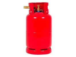 Bad?? haakse staande LPG tank - 27 liter