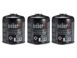 Weber gasbusjes - 3 stuks