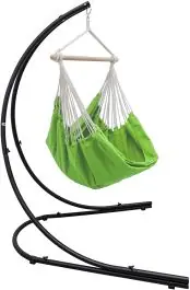 AMANKA XXL hangstoel met hangstoelframe - Green