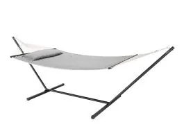 Juskys Cata hangmat met onderstel en kussen - Grey