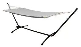 AMANKA 335 x 100 cm hangmat met frame - Grey