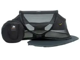 Deryan Baby Luxe zwart Campingbedje