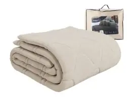 HappyBed Taupe All year dekbed -260x220 cm