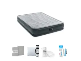 Intex Comfort Plush 203 x 152 cm Luchtbedset - 5-delig
