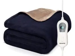 Auronic 2-Persoons elektrische deken - Night Blue