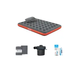 Bestway Roll & Relax 203 x 152 cm Luchtbedset - 4-delig