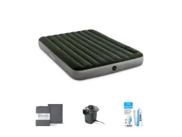 Intex Downy 203 x 152 cm Luchtbedset - 4-delig