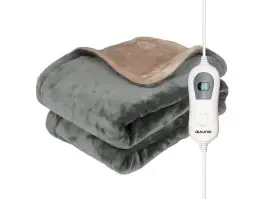 Auronic 1-Persoons elektrische deken - Grey