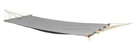 AMANKA 190x80cm Tot 100kg vor 1 Persoon Hangmat - Grey