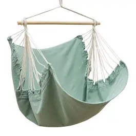 AMANKA 155 x 125 cm XL hangstoel - Light Green