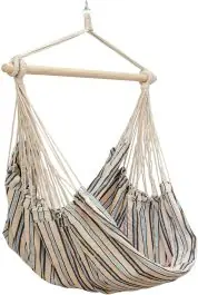 AMANKA 185 x 130 XXL hangstoel - Beige Grey