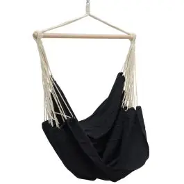 AMANKA 185 x 130 XXL hangstoel - Black