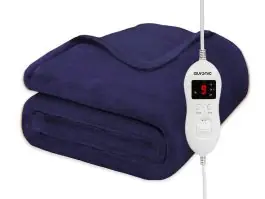 Auronic 1-Persoons elektrische deken - Blue