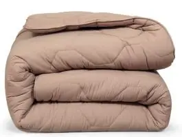 DoubleDry Taupe dekbed - 140 x 220 cm