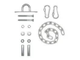 AMANKA Set van 2 230 kg plafondhaak met 50 cm ophangketting