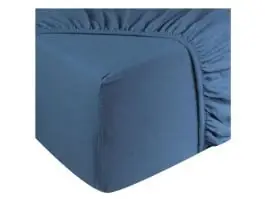 DoubleDry Flanel 140x200 cm hoeslaken - petrol