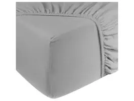 DoubleDry Jersey 180 x 200 cm hoeslaken - Light grey