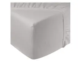 DoubleDry Flanel 90x200 cm hoeslaken - ecru