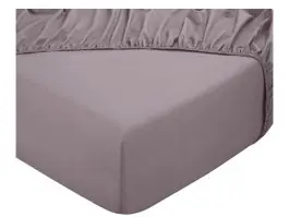 DoubleDry Home 90 x 200 cm hoeslaken - lila