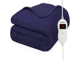 Auronic 2-persoons elektrische deken - Blue