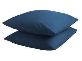 DoubleDry Blauw kussensloop - set van 2