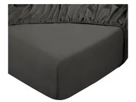 DoubleDry Home 140 x 200 cm hoeslaken - antraciet